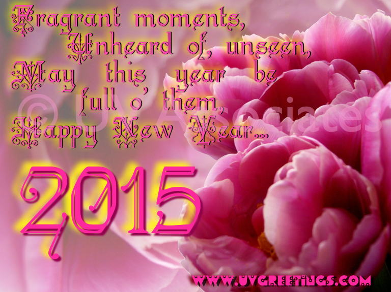 Happy New Year - Fragrant Moments 