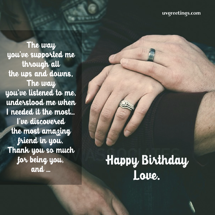 151 Birthday Wishes For Husband Poems Messages And Quotes Uvgreetings 2351