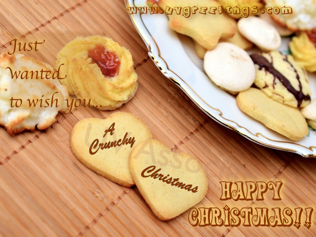 Happy Christmas - Cookies for a Crunchy Christmas 