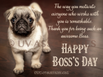 Happy Boss's Day to a Motivating Boss