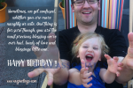 Daughter Birthday eCard - Naughty or Cute